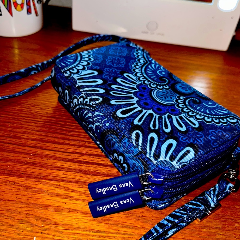 Vera Bradley All-In-One RFID Crossbody Wallet